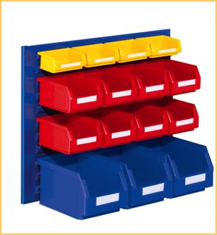 Louvre Panel Bin Kits 